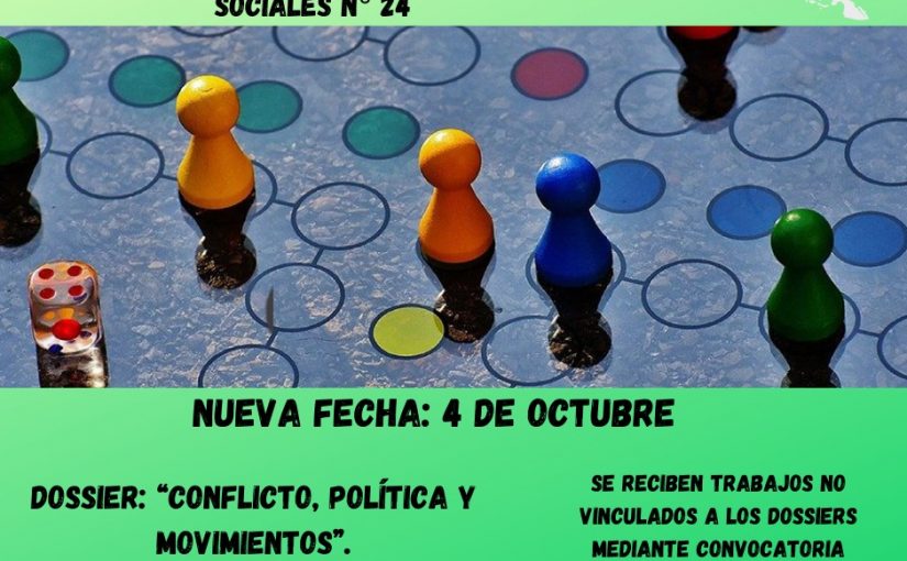 Prórroga | Convocatoria para Revista Interdisciplinaria de Estudios Sociales N° 24