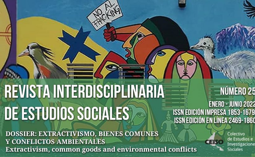 Revista Interdisciplinaria de Estudios Sociales | N° 25 (2022): Enero / Junio 2022